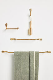Fayette Brass Towel Hook - thumbnail 2