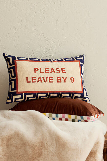 The Pillow Drop Please Leave By Nine Cushion - image 1