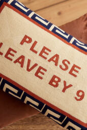 The Pillow Drop Please Leave By Nine Cushion - thumbnail 2