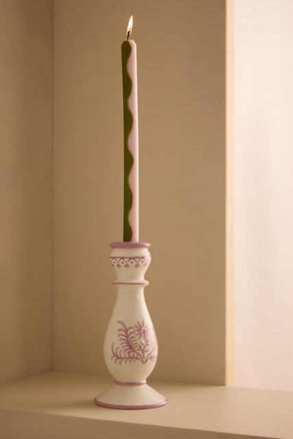 Belle Floral Candle Holder - image 1