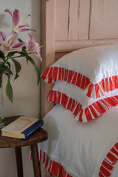 Sukun x Atelier Raff Candy Cane Collection Cotton Sateen Pillowcase, Set of 2 - thumbnail 1