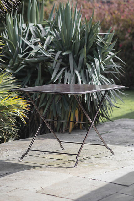 nkuku Ekete Iron Bistro Table - image 1