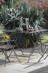 nkuku Ekete Iron Bistro Table - thumbnail 3