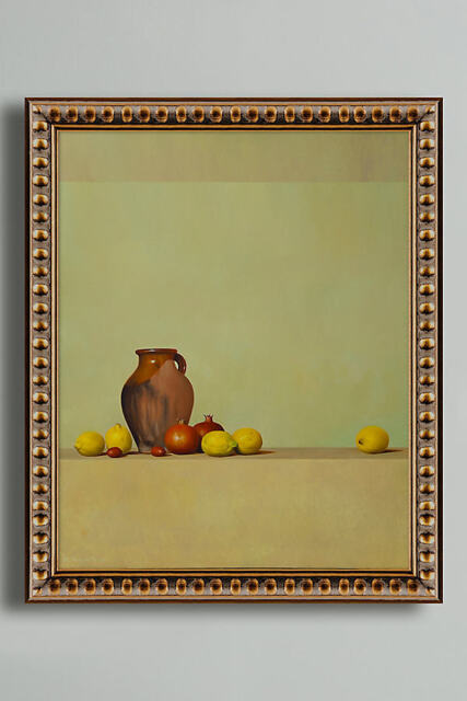 Naturaleza con puchero y limones by Ildefonso Martín Burguillo Wall Art - image 1