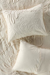 Malia Cotton Floral Candlewick Cotton Flex Pillowcases, Set of 2