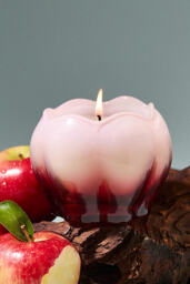 Posie Fruity Honeycrisp Oakwood Glass Candle