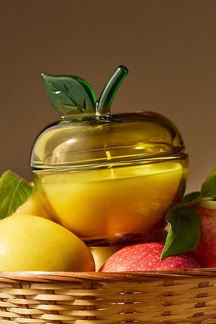 Apothecary 18 Fruity Harvest Apple & Vanilla Glass Candle - image 1