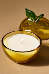 Apothecary 18 Fruity Harvest Apple & Vanilla Glass Candle - thumbnail 2