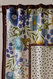 Maeve Scarf Cotton Printed Shower Curtain - thumbnail 2