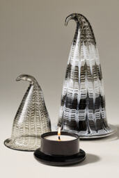 Witches Hat Amber Pumpkin & Spice Figural Glass Candle - thumbnail 2