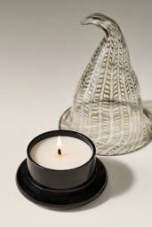 Witches Hat Amber Pumpkin & Spice Figural Glass Candle - thumbnail 3