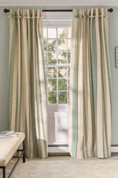 Pieced Stripe Curtain - thumbnail 3