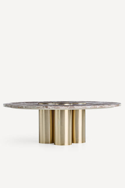 Clover Marble Coffee Table - image 1