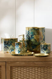 Mckay Patterned Metal Tissue Box Cover - thumbnail 2
