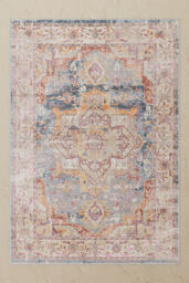 Flores Azin Classic Persian Medallion Rug - thumbnail 2