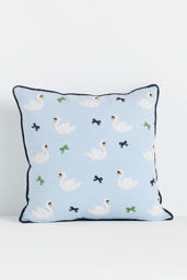 Icon Cotton Embroidered Cushion - thumbnail 1