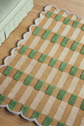 Matilda Goad & Co. Tufted Plaid Rug - thumbnail 1