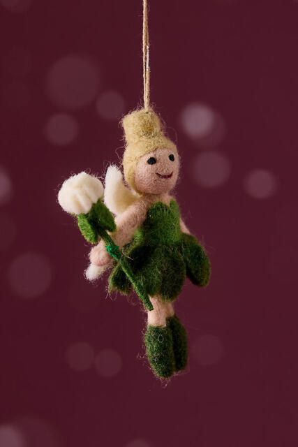 Felt So Good Trixy the Garden Fairy Felt Ornament