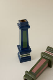 Birdie Fortescue Grown Up Hand-Painted Candle Holder - thumbnail 2