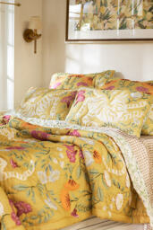 100% Cotton Voile Printed Quilted Bedspread Collection