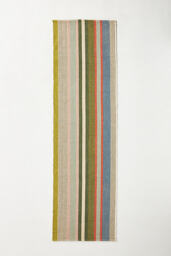 Warren Striped Handwoven Wool Rug - thumbnail 5