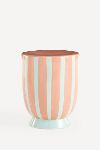 Darby Ceramic Side Table - image 1