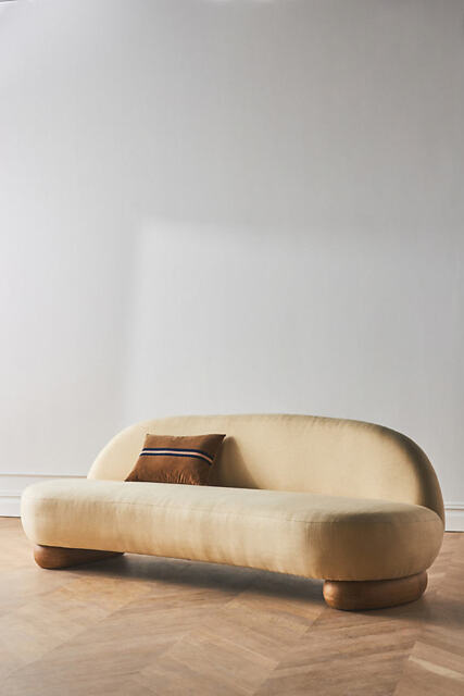 Remy Sculptural Armless Sofa - image 1