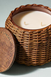 Mini Gather Candle by Anthropologie: Woody Warm Woods & Santal - thumbnail 5