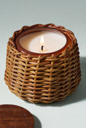 Mini Gather Candle by Anthropologie: Woody Warm Woods & Santal - thumbnail 3