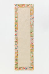 Mille Tufted Wool Floral Border Rug - thumbnail 4
