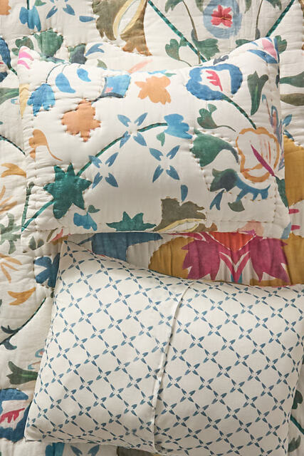Sawyer Quilted Cotton Pillowcase, Set of 2