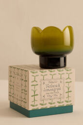 Paddywax Tulip Verbena & Lemongrass Glass Candle - thumbnail 3