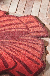 Bow-Shaped Coir Printed Doormat - thumbnail 2