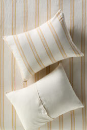 Linen-Cotton Yarn Dyed Pillowcases, Set of 2