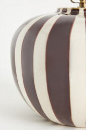 Lys Striped Ceramic Table Lamp Base - thumbnail 5
