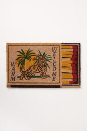 Matchbook Tiger Coir Printed Doormat - thumbnail 2