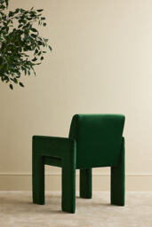 Lydia Velvet Dining Chair - thumbnail 2