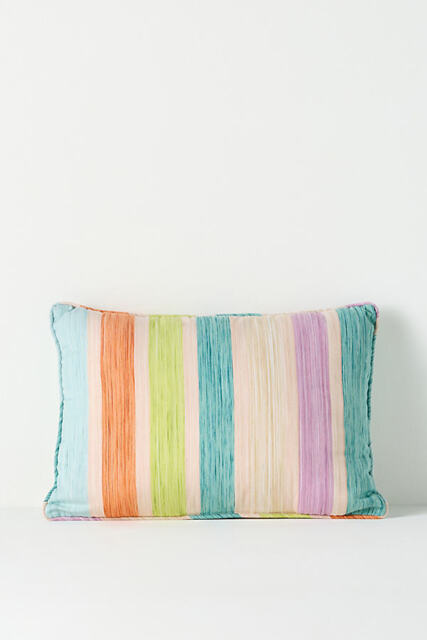 Jasmine Indoor/Outdoor Woven Stripe Cushion - image 1