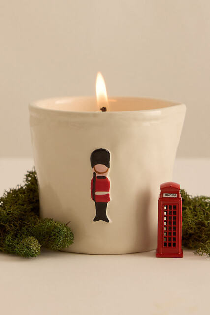 Paddywax Bistro London Mind the Guard Ceramic Candle - image 1