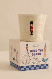 Paddywax Bistro London Mind the Guard Ceramic Candle - thumbnail 2