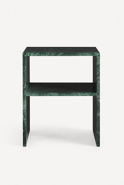 Gia Marble Open Side Table - image 1