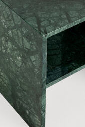 Gia Marble Open Side Table - thumbnail 3