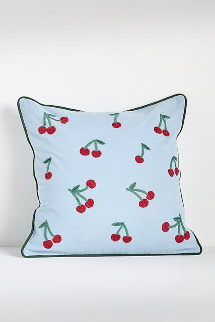 Icon Cotton Embroidered Cushion - image 1