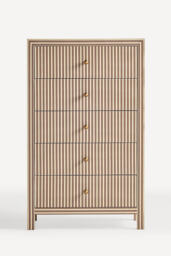 Hale Canvas Tallboy Chest of Drawers - thumbnail 1