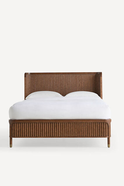 The Isla Fluted-Wood Bed - image 1
