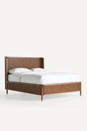 The Isla Fluted-Wood Bed - thumbnail 2