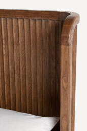 The Isla Fluted-Wood Bed - thumbnail 5