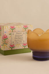 Paddywax Tulip Bronzed Gardenia Glass Candle - thumbnail 2