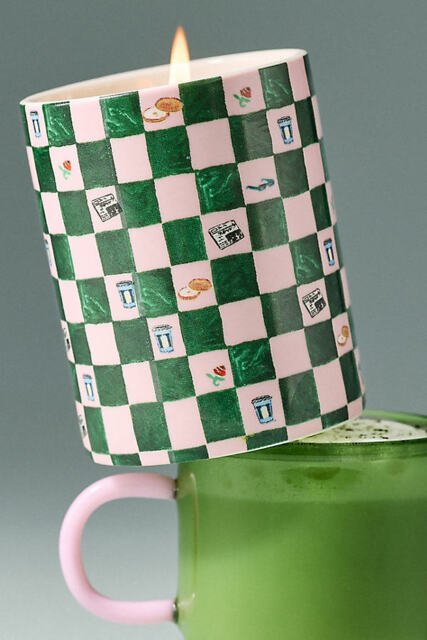 Newsstand Gourmand Cozy Matcha Ceramic Candle - image 1