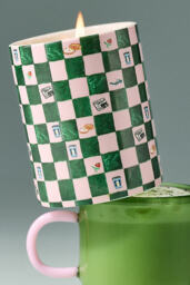 Newsstand Gourmand Cozy Matcha Ceramic Candle - thumbnail 1